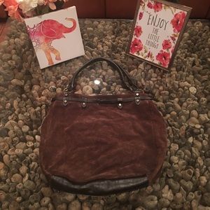 MAURIZIO TAIUTI Vintage Italian leather handbag.